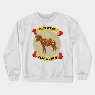 Old West Fun World Crewneck Sweatshirt